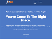 Tablet Screenshot of bepassive.net